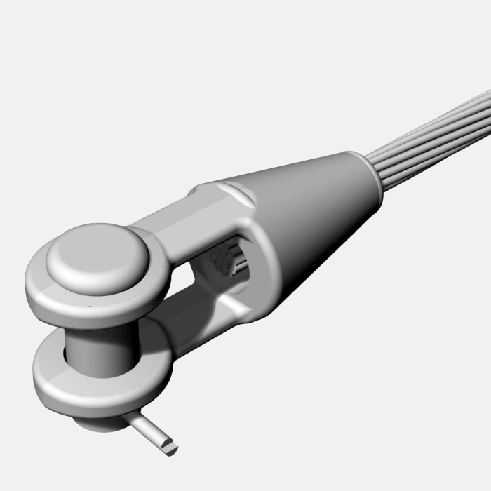 Bureau étude Specicables embout serti chape culottee